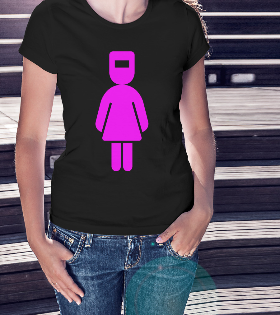 Pink Female Girl Lady Woman Welder Welding T-Shirt