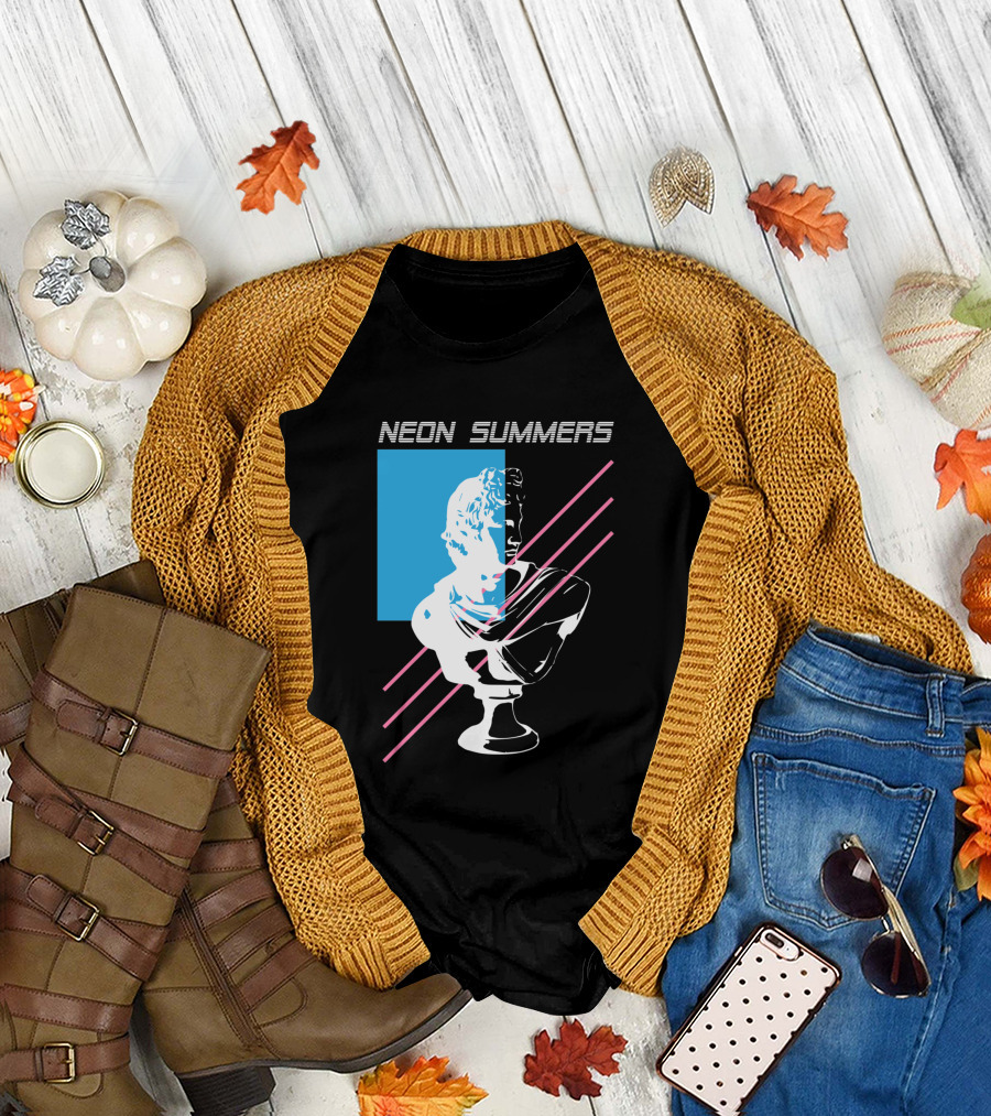 Neon Summers Apollo Bust T-Shirt