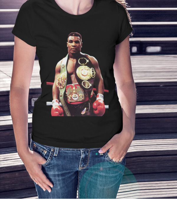 Mike Tyson Iron Mike Champion Boxing Legend T-Shirt
