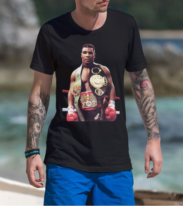 Mike Tyson Iron Mike Champion Boxing Legend T-Shirt