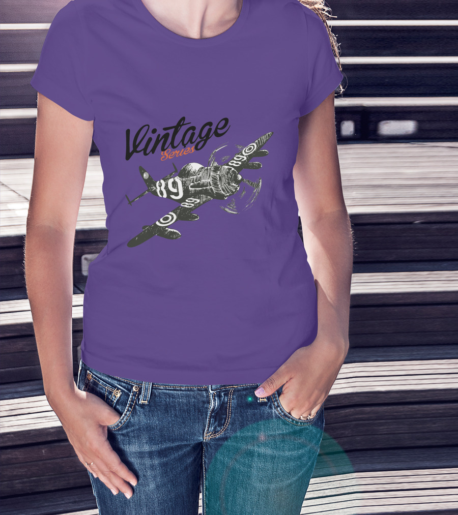 Vintage Series Planes 89 T-Shirt
