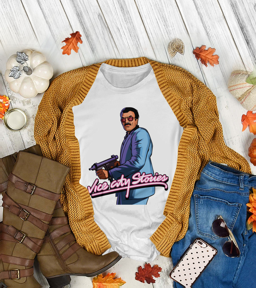 Vice City Stories GTA Character Gaming T-Shirt