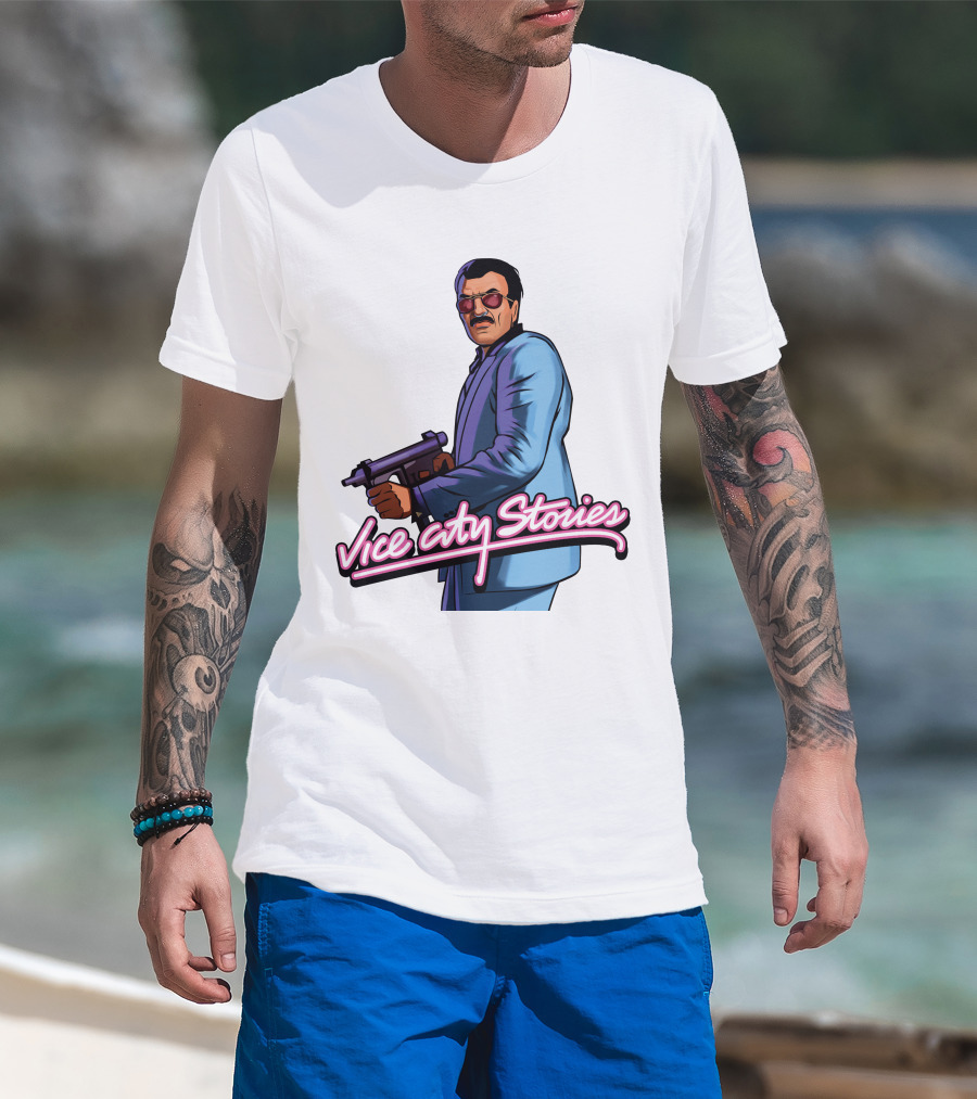 Vice City Stories GTA Character Gaming T-Shirt