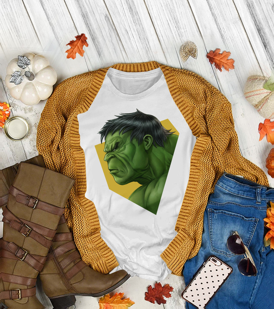 Hulk Avenger Green Muscle Hero T-Shirt