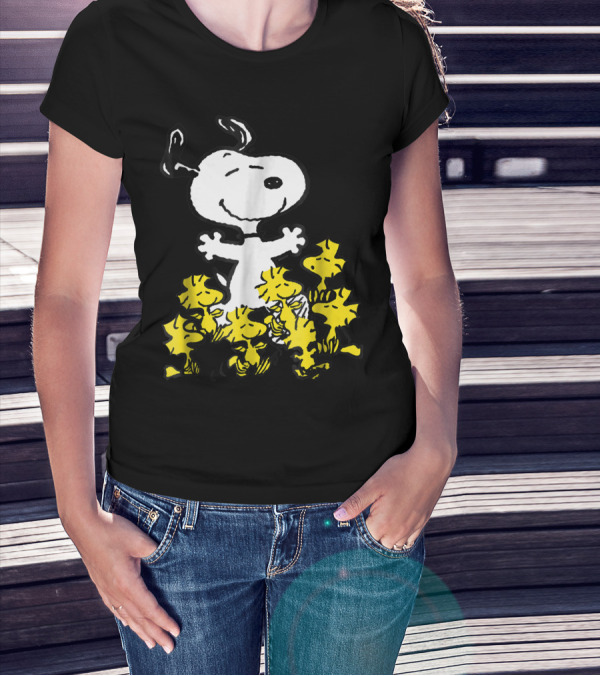 Peanuts Snoopy Woodstock Chick T-Shirt