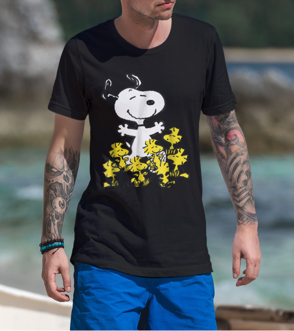 Peanuts Snoopy Woodstock Chick T-Shirt