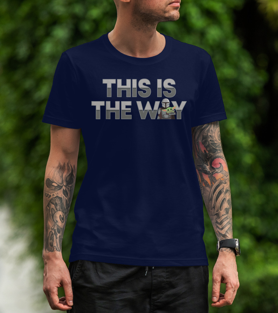 The Mandalorian Mando The Child This Is The Way Star Wars T-Shirt