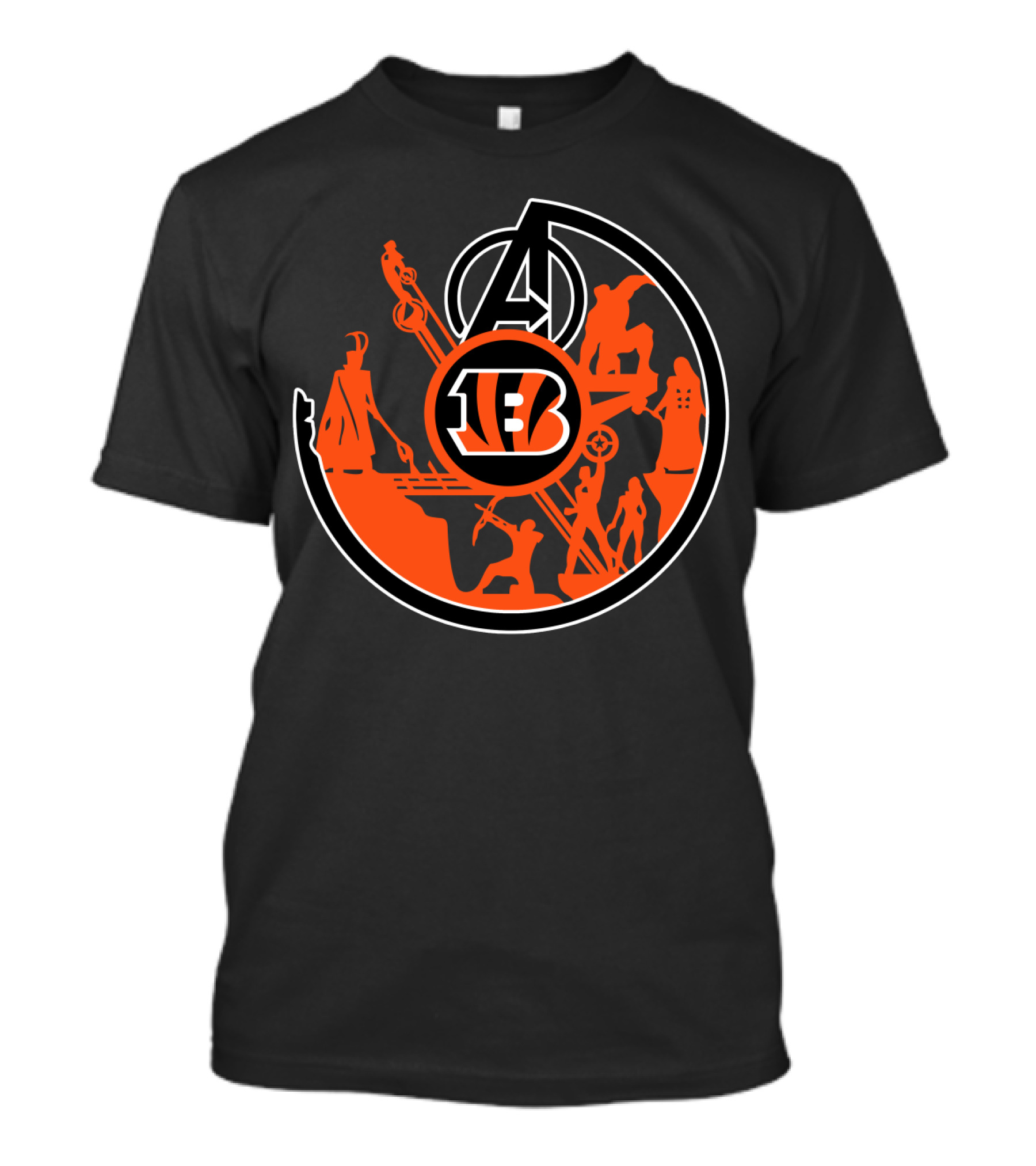 Bengals Avengers Crossover T-Shirt