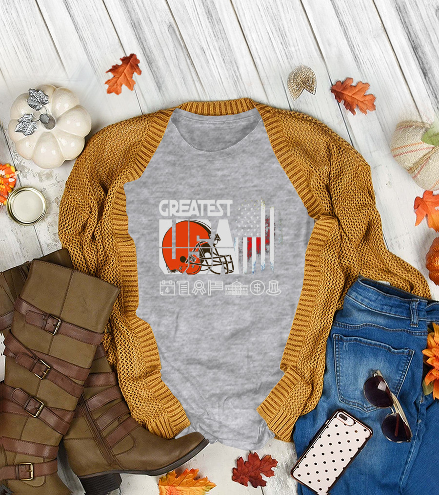 Greatest Usa America Football Helmets Calendar Flag Government Currency Traditions T-Shirt