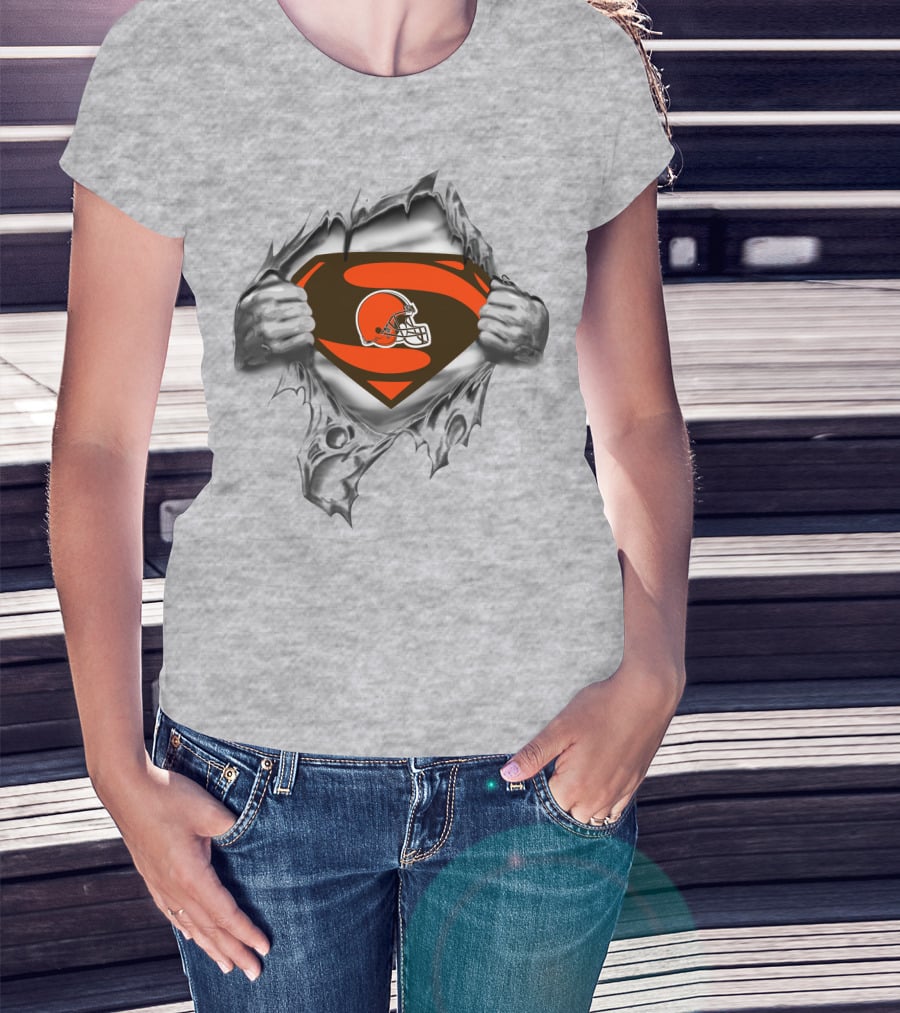 Cleveland Browns Superman Fusion T-Shirt