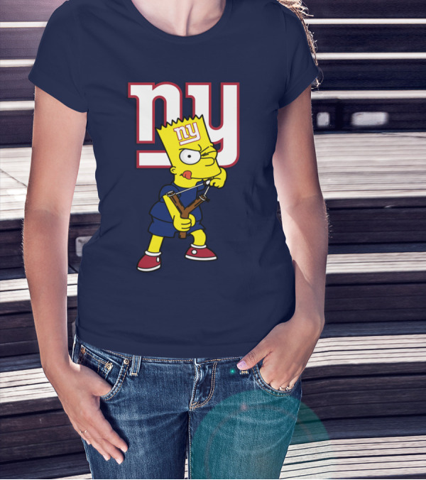 Ny Giants Bart Slingshot T-Shirt