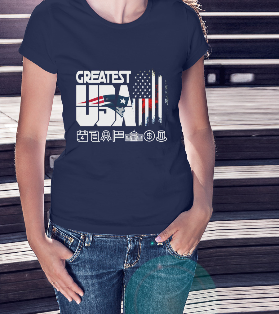 Greatest Usa New England Patriots American Icons T-Shirt