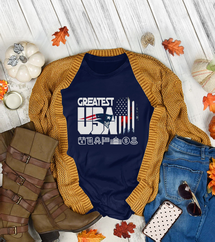 Greatest Usa New England Patriots American Icons T-Shirt