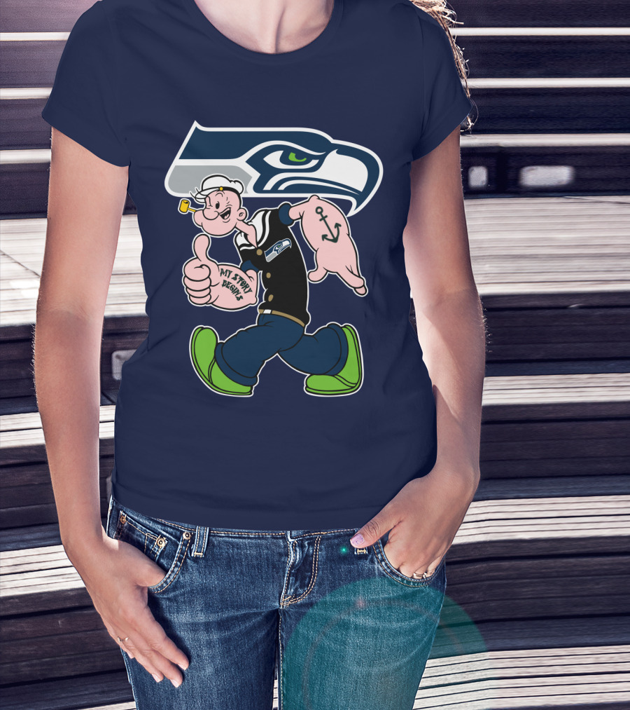 Seahawks Popeye My Jerry Bryant T-Shirt