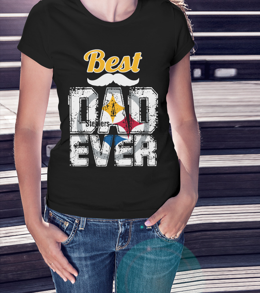 Best Steelers Dad Ever T-Shirt