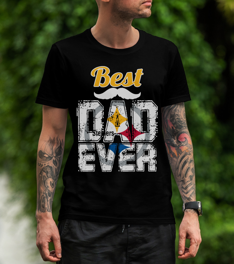 Best Steelers Dad Ever T-Shirt
