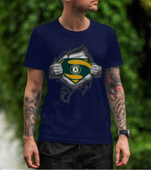 Super Strength Oakland Athletics A's T-Shirt