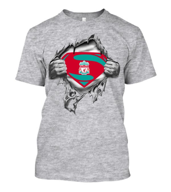 Liverpool Superman Shield T-Shirt