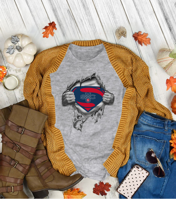 Saint Mary Gaels Smc Superman T-Shirt