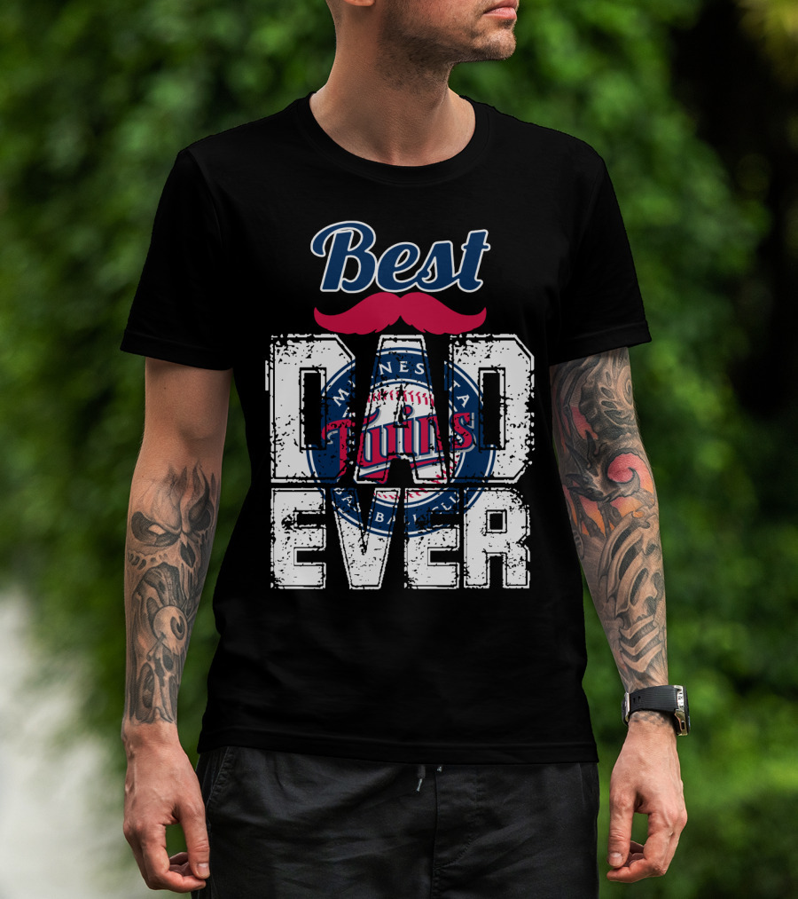 Best Minnesota Twins Dad Ever T-Shirt