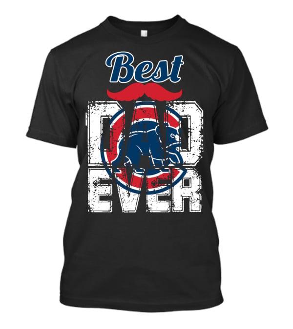 Best Dad Ever Cubs T-Shirt