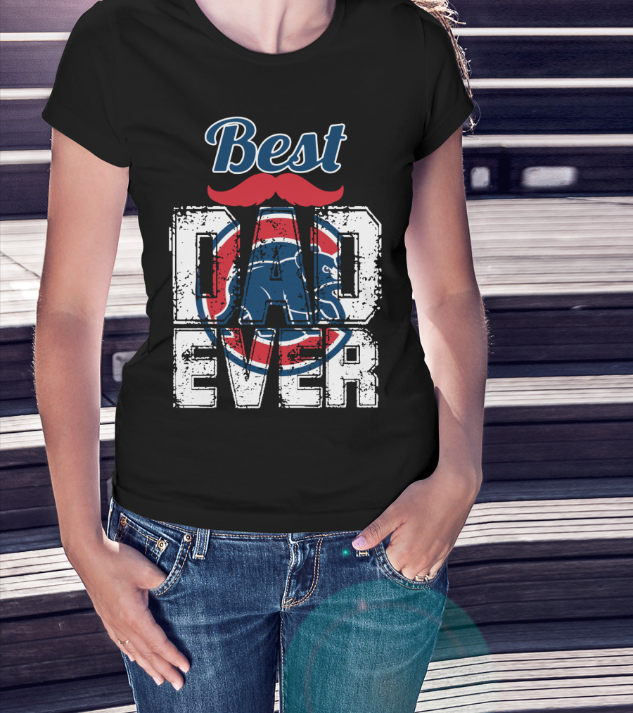Best Dad Ever Cubs T-Shirt