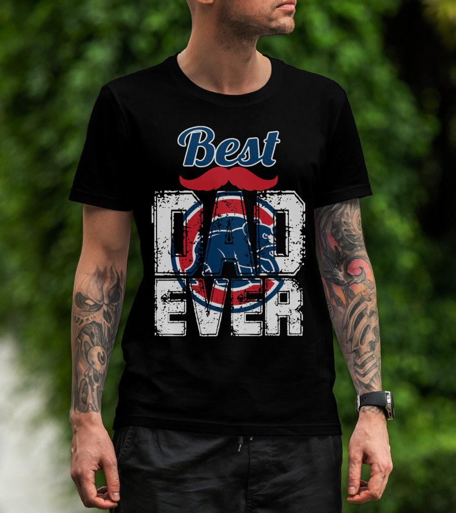 Best Dad Ever Cubs T-Shirt