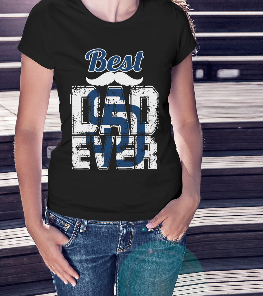 Best Dad Ever Padres T-Shirt