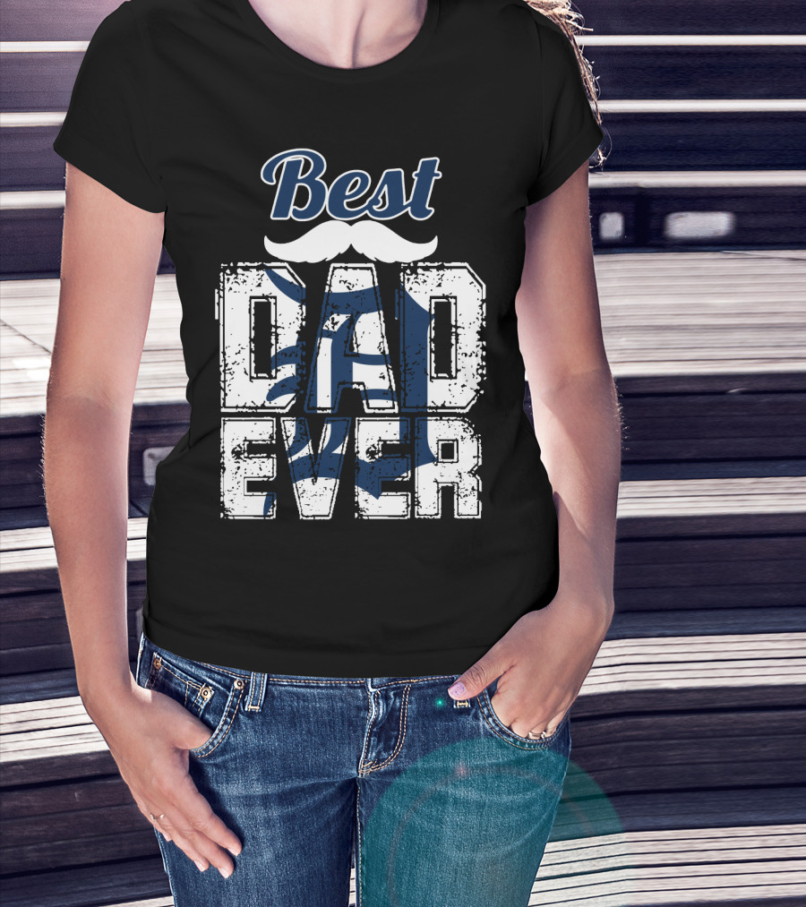 Best Dad Ever Tigers T-Shirt