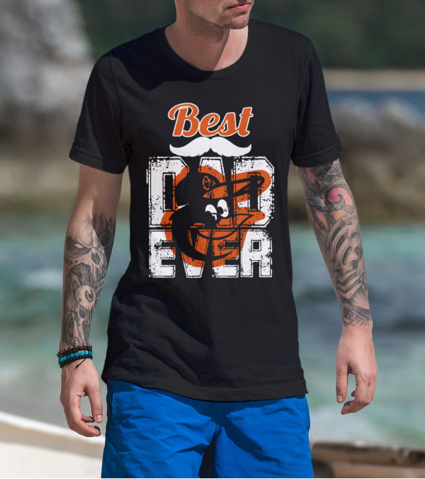 Best Dad Ever Orioles T-Shirt