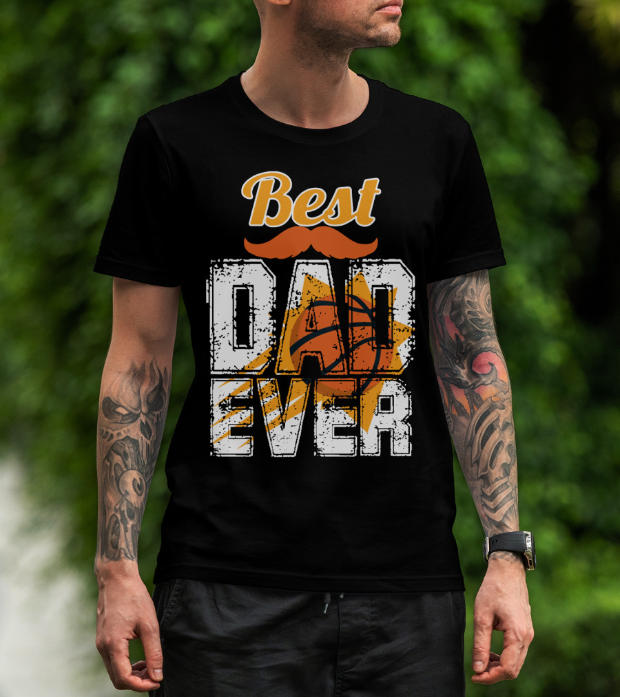Best Dad Ever Phoenix Suns Basketball T-Shirt