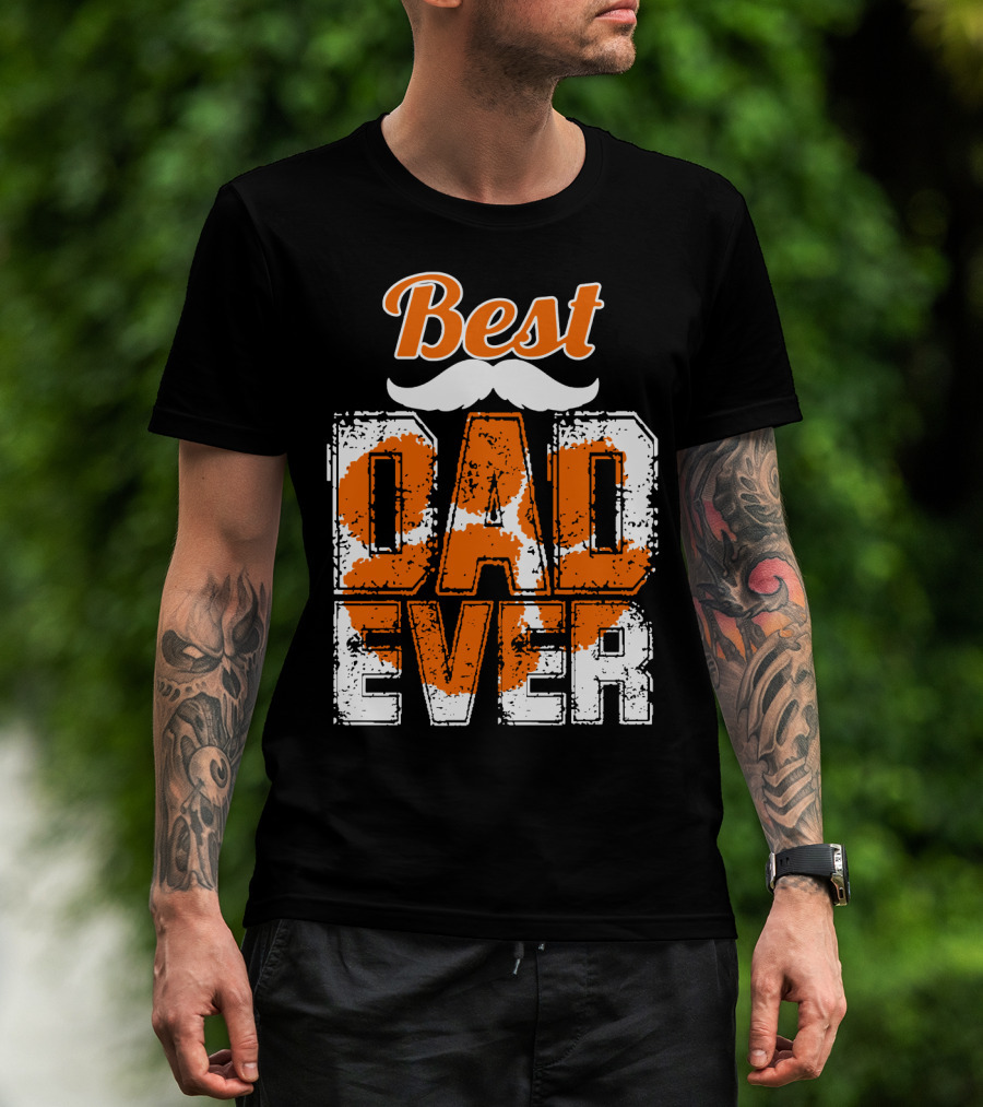 Best Dad Ever Clemson Tigers T-Shirt