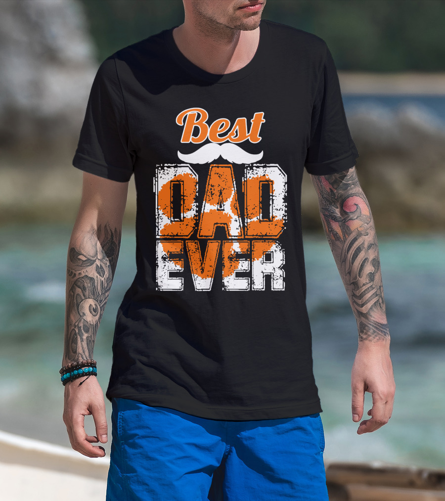 Best Dad Ever Clemson Tigers T-Shirt