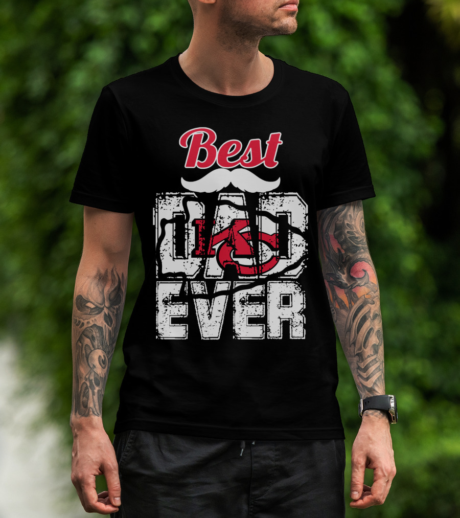 Best Dad Ever Chiefs T-Shirt