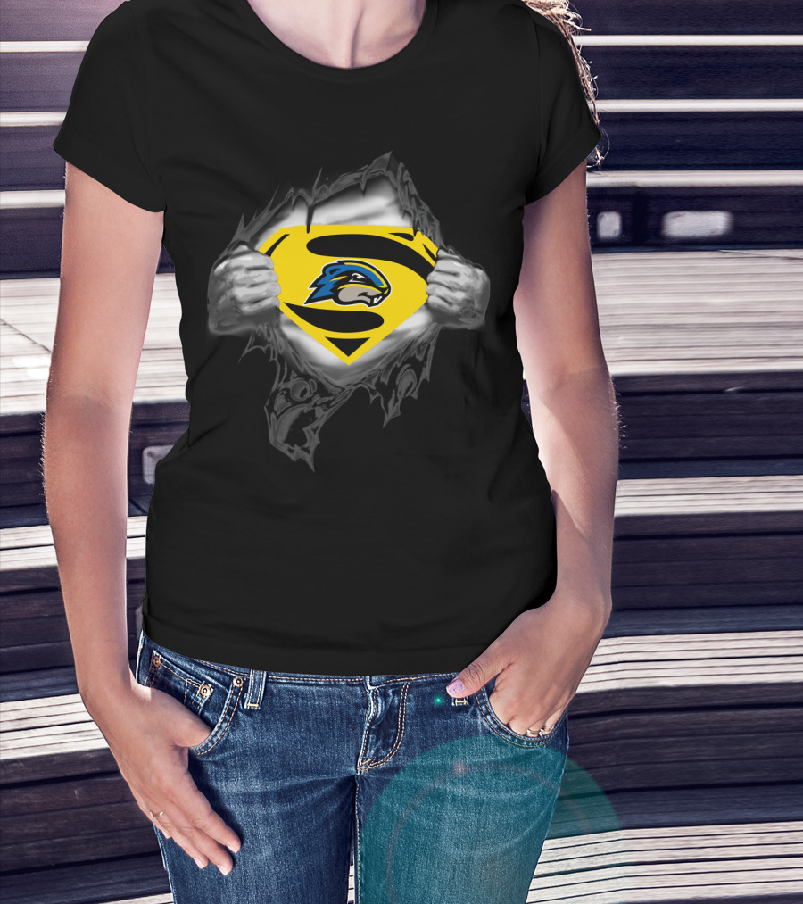 Goucher Gophers Superman Style Emblem 247 T-Shirt