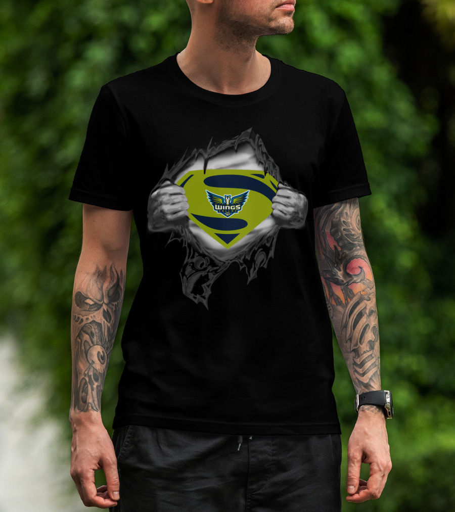 Dallas Wings Superman T-Shirt
