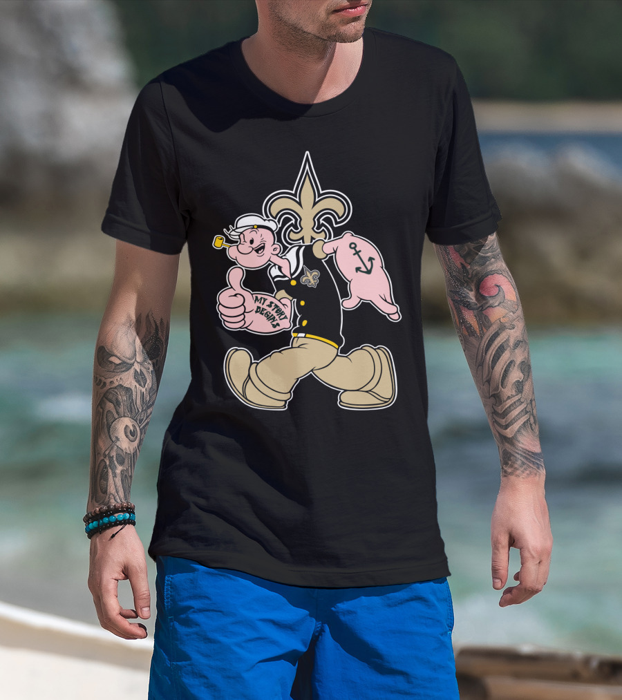 My Story Begins New Orleans Saints T-Shirt