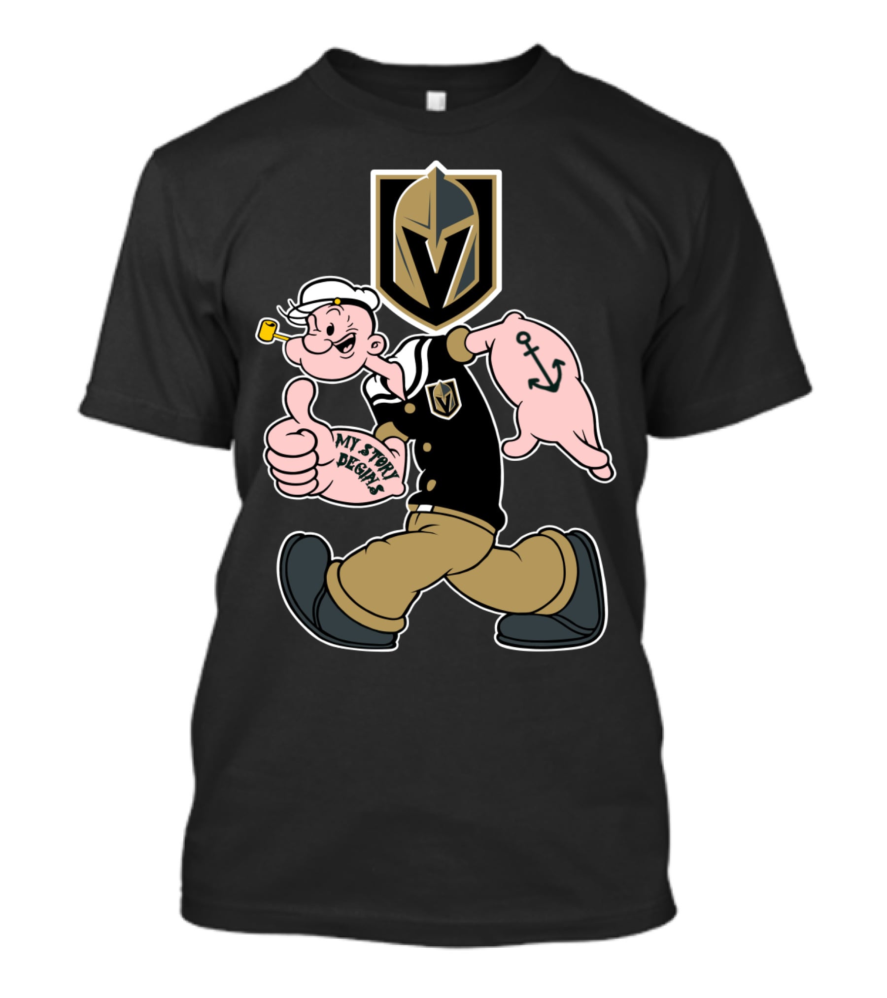 Vegas Golden Knights My Story Designs T-Shirt