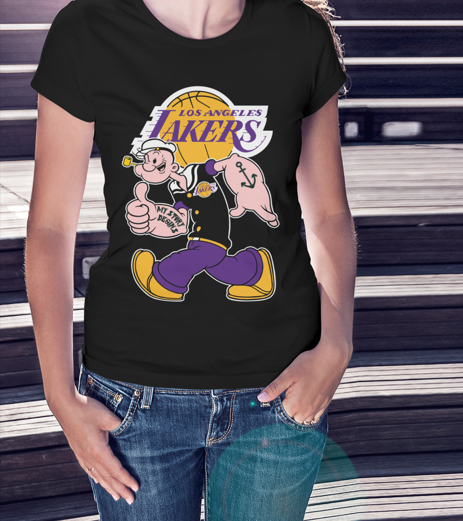 Los Angeles Lakers My Story Begins T-Shirt
