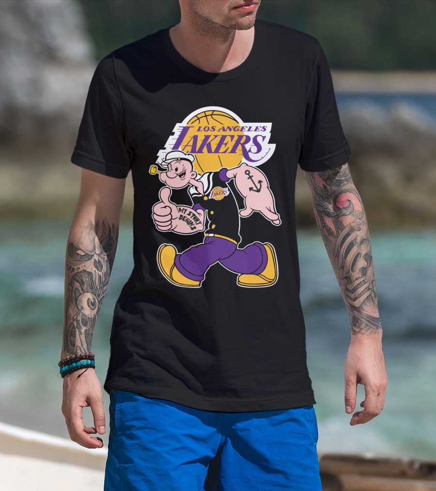 Los Angeles Lakers My Story Begins T-Shirt