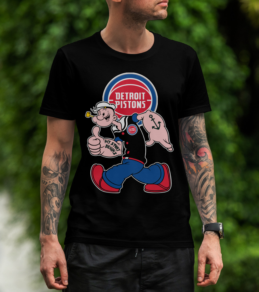 Detroit Pistons My Story Begins 114 T-Shirt