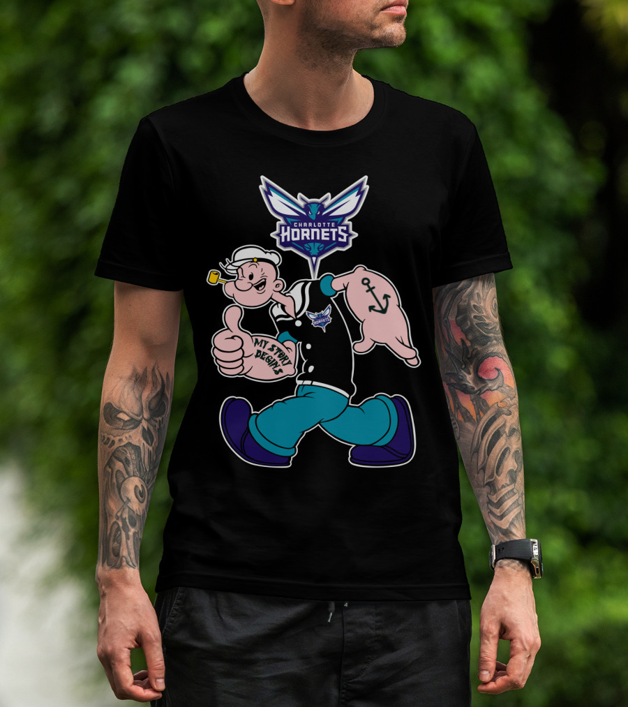 Charlotte Hornets My Story Designs T-Shirt