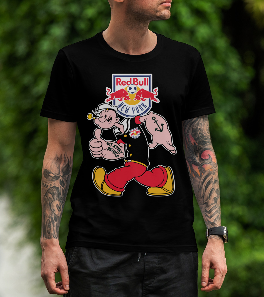 New York Red Bulls Popeye My Story Begins T-Shirt