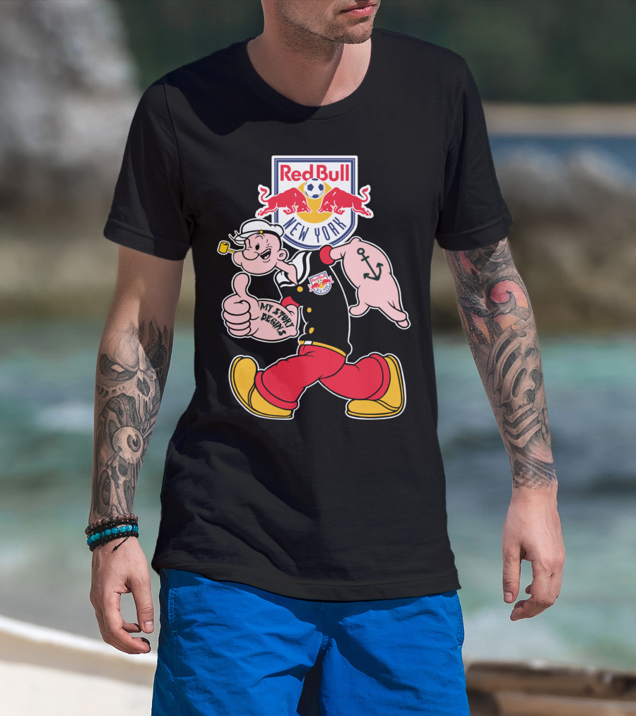 New York Red Bulls Popeye My Story Begins T-Shirt