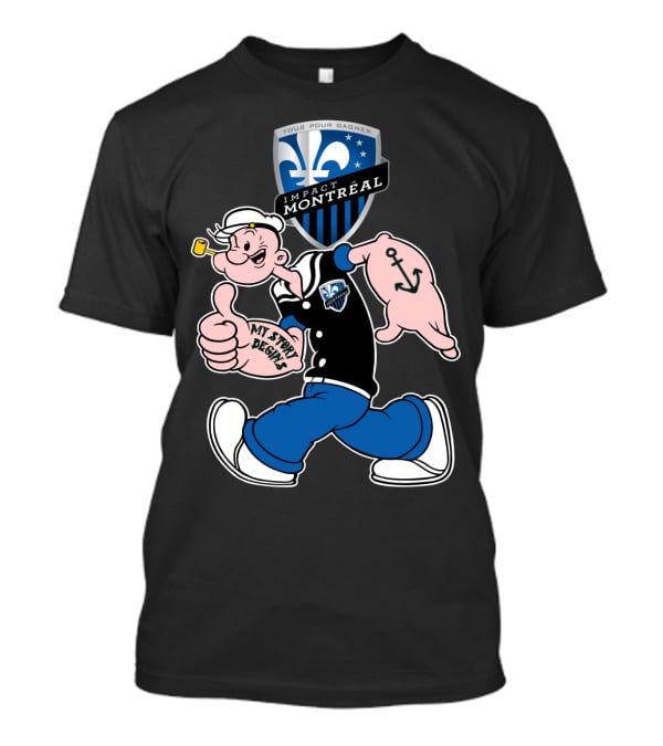 Tous Pour Gagner Impact Montreal My Story Designs T-Shirt