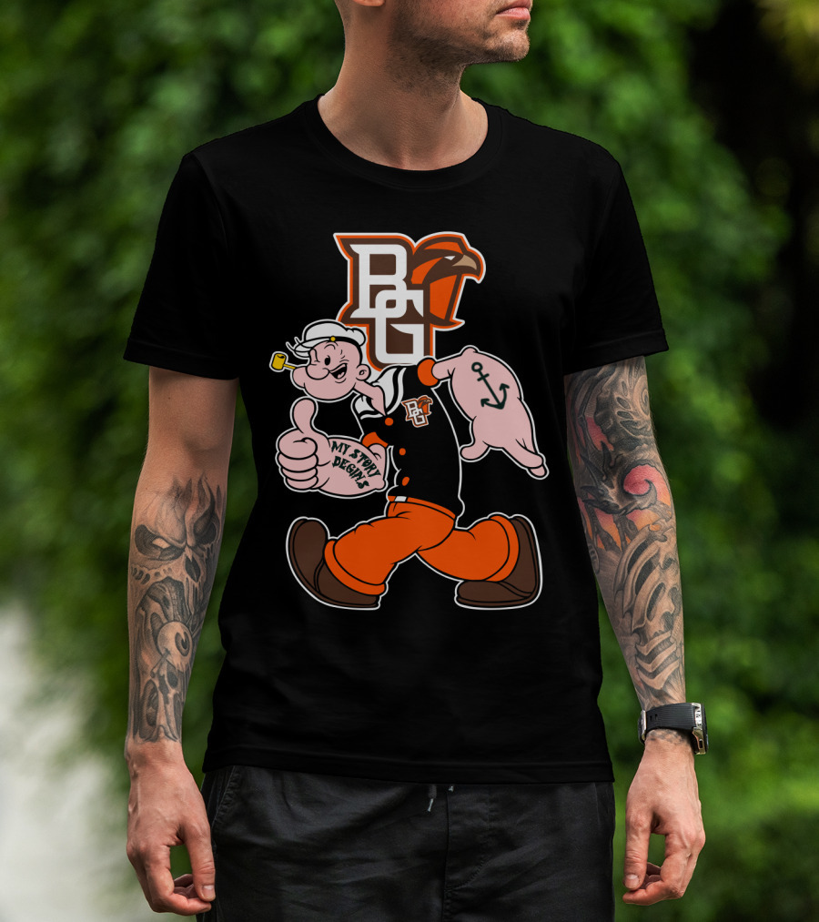 Bg Falcons My Story Designs Popeye 150 T-Shirt