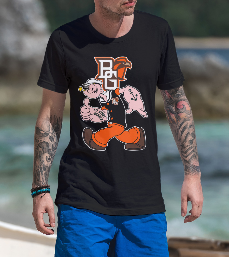 Bg Falcons My Story Designs Popeye 150 T-Shirt