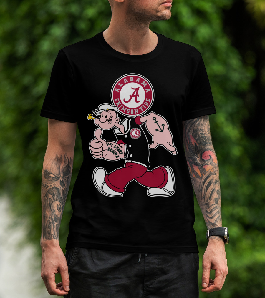 Alabama Crimson Tide My Story Begins T-Shirt