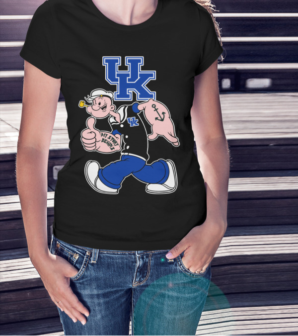Uk Wildcats Popeye My Story Begins T-Shirt