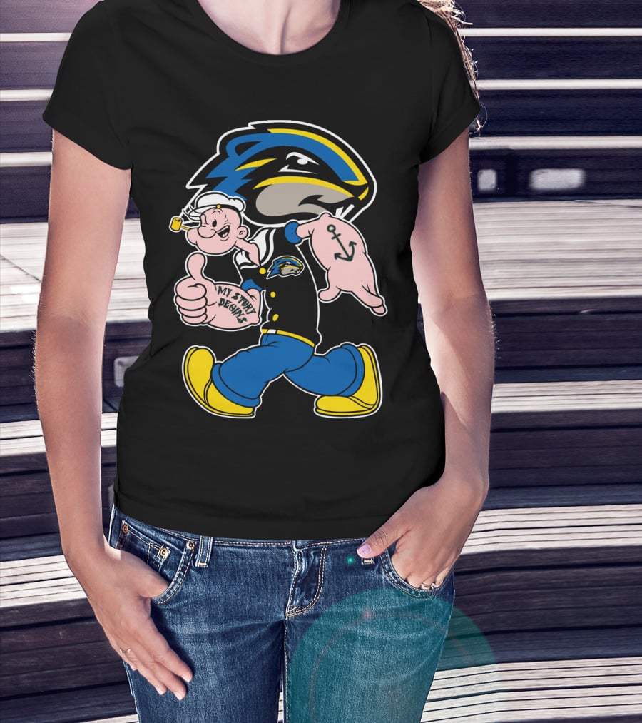 Goucher Gophers My Story Begins Walker With Anchor Tattoo T-Shirt